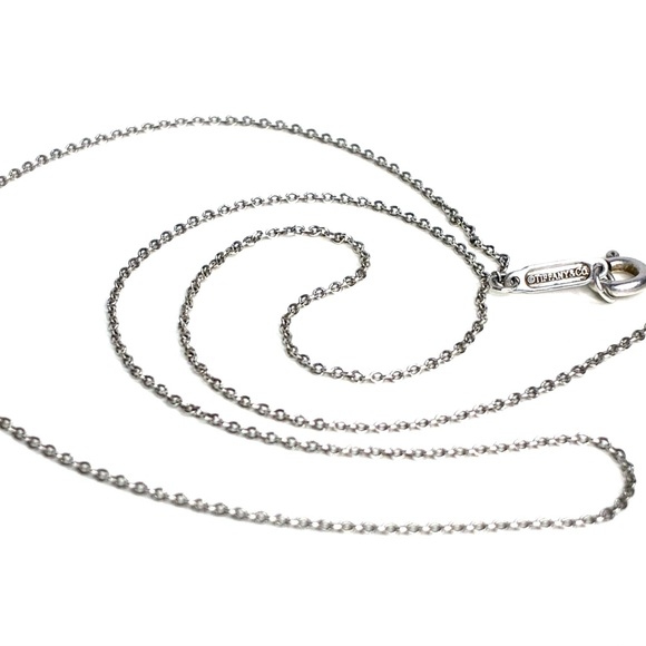 Tiffany and Co. Chain in Silver, 16" - Picture 8 of 9